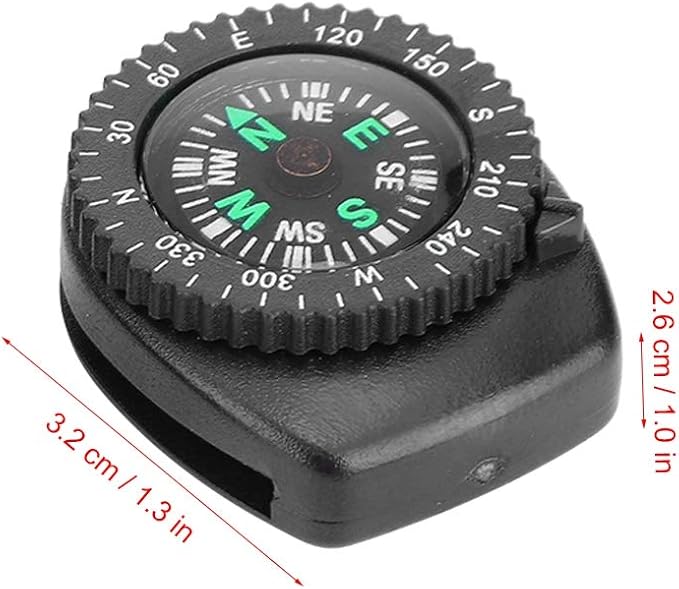 Navigation Intelligent ompass , Watch Compass, Band Slip Slide for Camping Boating for Outdoor Survival Kits