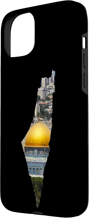 Palestinian Map Al Aqsa Jerusalem in Palestine Case for iPhone 15 Plus