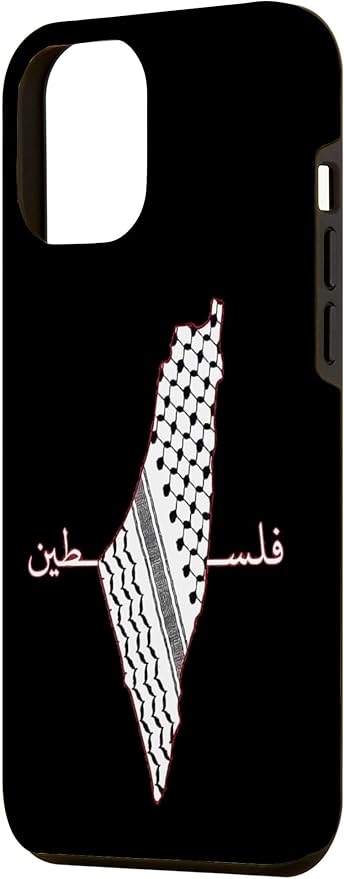 Keffiyeh Palestine Map Arabic Scarf Shemagh Palestinian Flag Case for iPhone 12 Pro Max