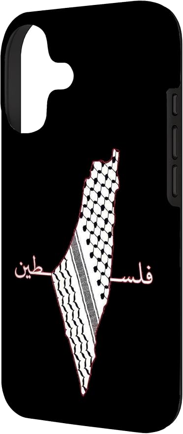 Keffiyeh Palestine Map Arabic Scarf Shemagh Palestinian Flag Case for iPhone 17
