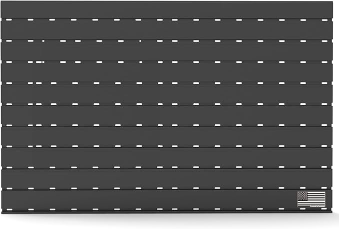 Gun Racks for Wall, Heavy-Duty Aluminium Slatwall Panels Gun Wall Mount Storage, 10 Pieces Panels