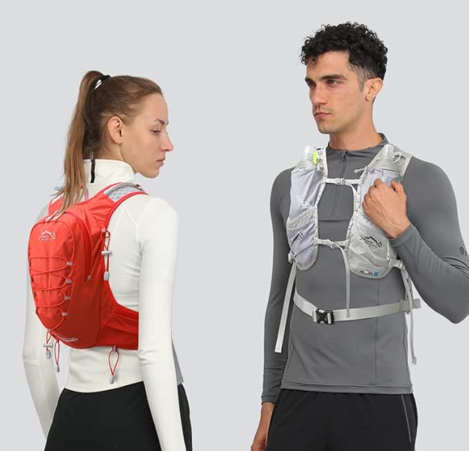 IX INOXTO Running Hydration Vest for Men Women Water Backpack for Running 3L Running Hydration Pack for Trail Running Marathon Race Hiking