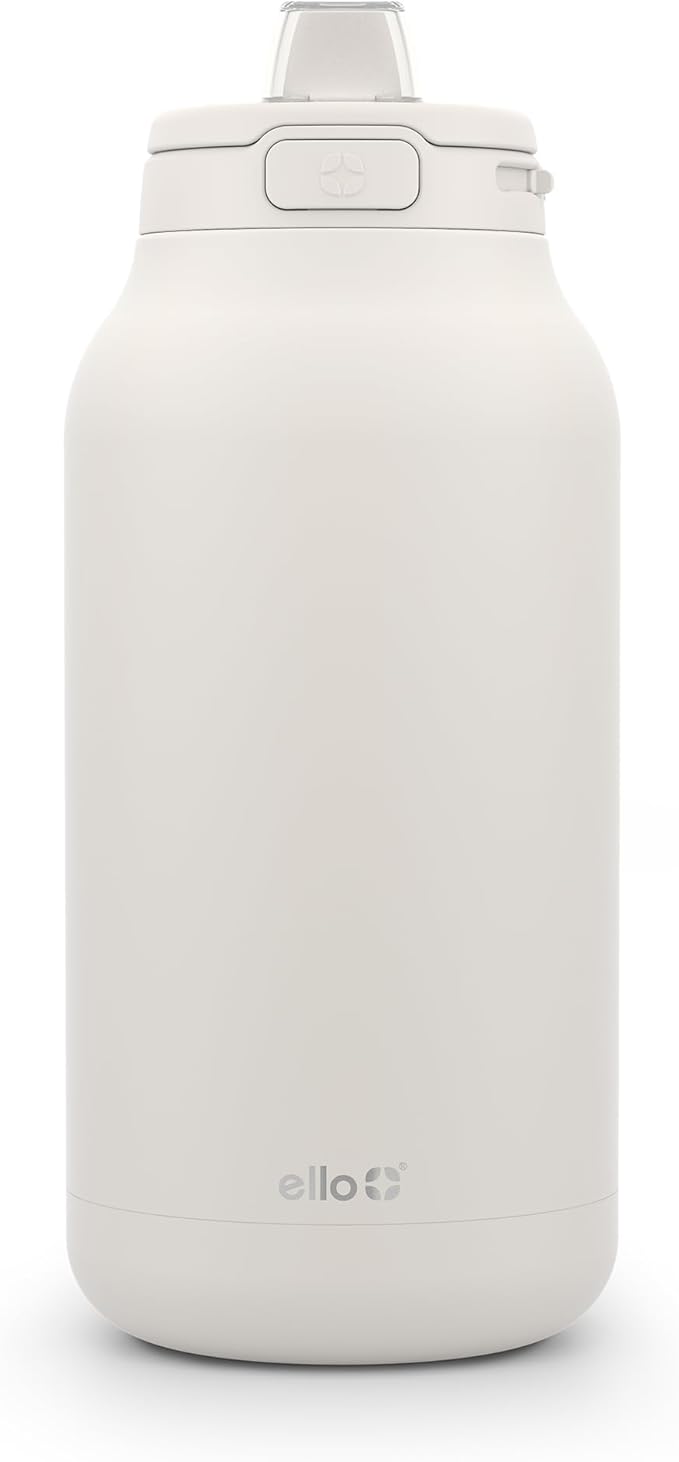 Ello Hydra 64oz Half Gallon Vacuum Insulated Stainless Steel Jug with Locking