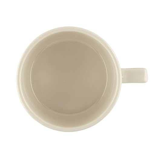 G.E.T. BF-080-IV Melamine Shatter-Resistant Mug/Coffee Cup, 11 Ounce, Ivory (Set of 12)