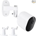 2Pack Adjustable Mount for Arlo Essential 2K Indoor/Outdoor(2nd Generation), for Arlo Pro 5S/Pro 4/Pro 3/Pro 2/Pro/Arlo Ultra2/Ultra/Arlo Essential Spotlight Camera, No-Drill Security Wall Mount