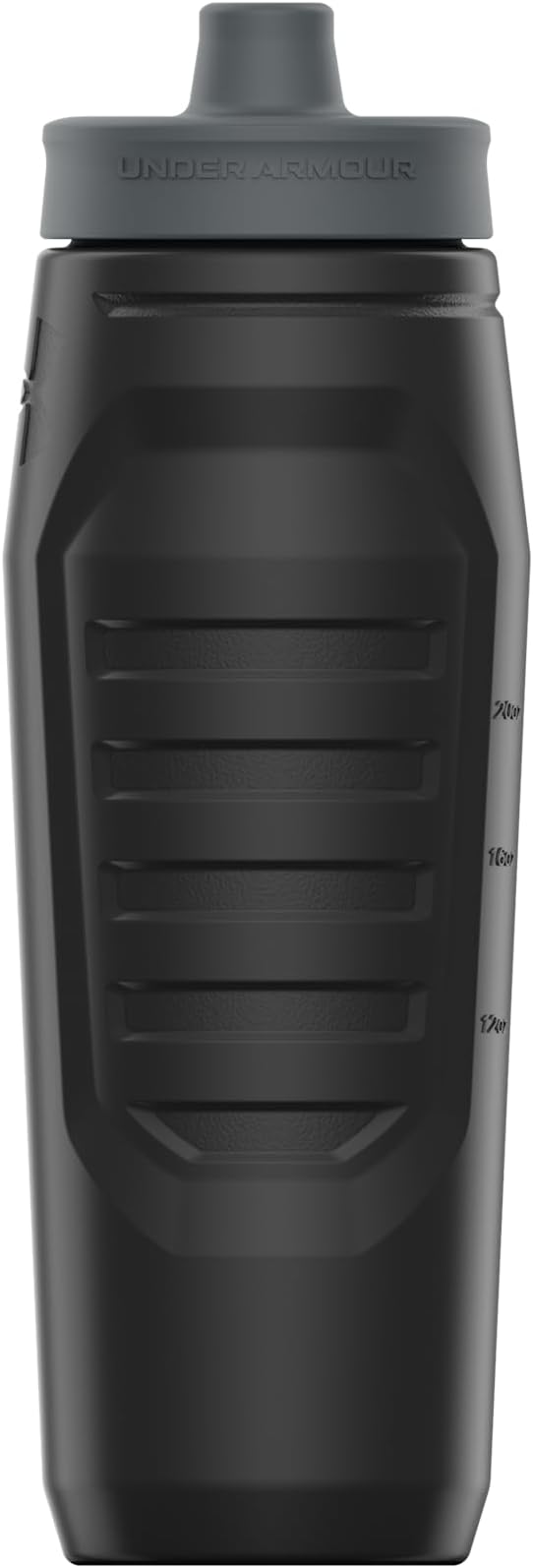 Under Armour Squeeze Water Bottles, 32 oz Water Bottles, Sideline Sports Water Bottle with Quick-Shot Lid, Quick & Easy Hydration, Gym Water Bottles, Squeeze Bottle, 1 32oz Bottle