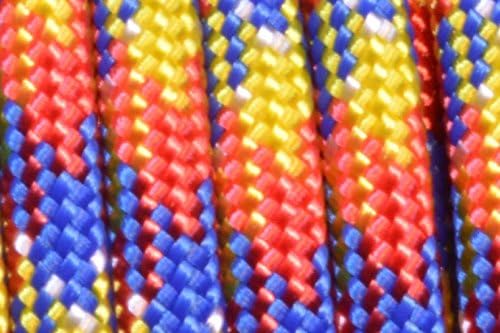 BORED? PARACORD! 550 lb Paracord – Ideal for Crafting, DIY Projects, Camping, Military & Active Outdoors – 300+ Colors – Tactical Parachute Cord Type III – Strong - GWOT - Global War on Terror 50 Feet
