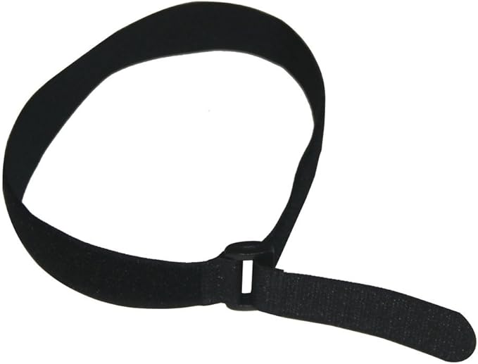 YiwerDer [16 Pack] 1 x 12" Hook and Loop Reusable Fastening Nylon Cable Straps, Durable Functional Ties Organizer Fastener to Keep Your Places Tidy