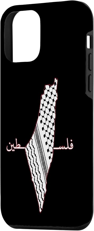 Keffiyeh Palestine Map Arabic Scarf Shemagh Palestinian Flag Case for iPhone 12 mini