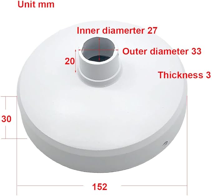 260MM L-Type Aluminum Alloy Outdoor Security Camera Mount Bracket, Dome Camera Mount Universal Camera Wall Mounting Bracket/IP Camera for CCTV Security Camera