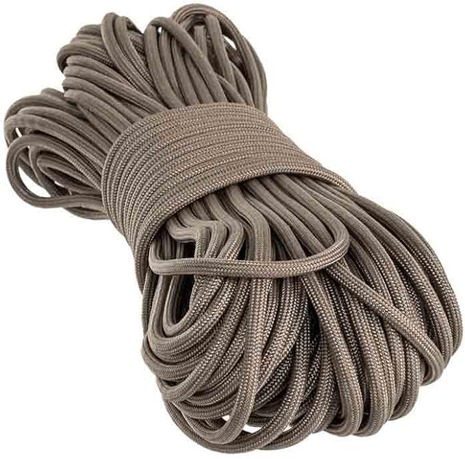 Paracord Planet Solid Color 550lb Paracord – 7 Strand Type III Nylon Cord for Indoor and Outdoor Tasks – Tan 499 (10 ft)