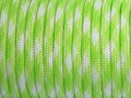7 Strand Core 550lb Paracord Parachute Cord Lanyard Mil Spec Type III-100ft (Neon Green+White(91#))
