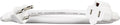 Amazon Basics Extension Cord, 3 Ft, 3-Prong Outlet Extender, Indoor Use, 13 Amps, 125V, White