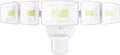 Onforu 150W 15000LM LED Security Lights Motion Sensor Outdoor, Dusk to Dawn Flood Lighting, 5 Heads 360° Wide Angle Illumination, 6500K IP65 Waterproof Hardwired Floodlight Motion Detection (White)