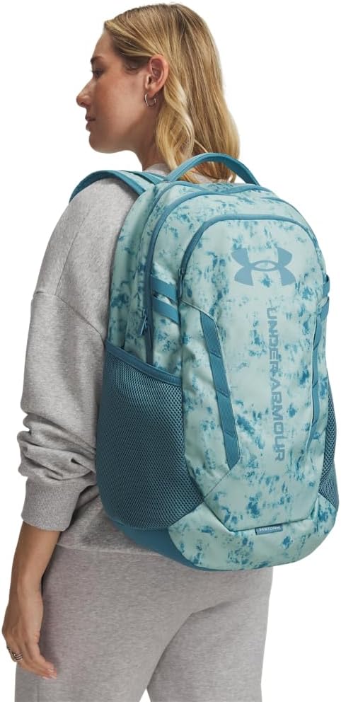 Under Armour Hustle 6.0 Backpack, Enamel Blue/Boundless Blue/Boundless Blue, One Size