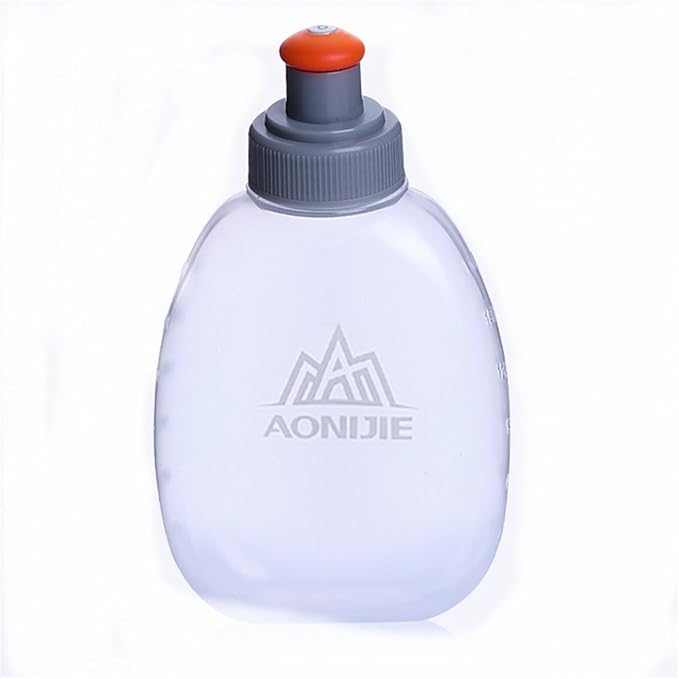 AONIJIE 250ML/350ML/500ML/600ML Portable TPU Soft Water Bottle Folding Soft Flasks For Outdoor Marathon Running Hydration Camping Hiking