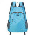 Geboldil Men's and women's waterproof backpack traveling backpack blue1