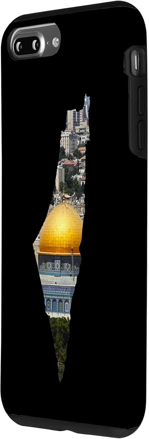Palestinian Map Al Aqsa Jerusalem in Palestine Case for iPhone 7 Plus/8 Plus