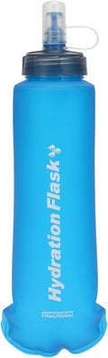 Azarxis TPU Soft Flask Collapsible Water Bottle Running Folding Gel Water Reservoir Handheld for Hydration Pack Hiking Cycling Climbing Jogging Marathon Trail Race