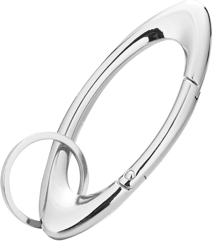Y2K Cute Star Carabiner Keychain Cool Belt Loop Clip Starlight Heavy Duty Carabiner Clasp Snap Hook Holder Key Buckle