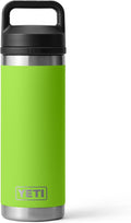 YETI Rambler 18 oz Bottle, Leakproof, Vacuum Insulated, Stainless Steel with Chug Cap, Venom