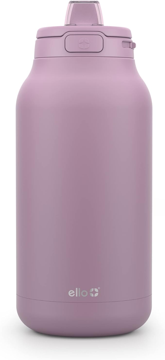 Ello Hydra 64oz Half Gallon Vacuum Insulated Stainless Steel Jug with Locking