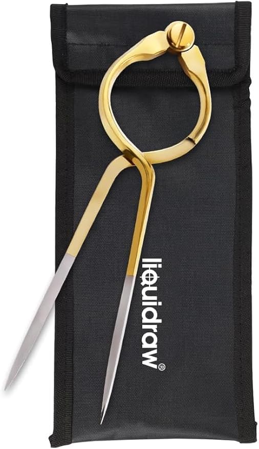 Liquidraw Portland Navigation Divider - 8 Inch (20 cm) | Solid Brass Single Handed Straight Divider | Stainless Steel Points | Marine Nautical Tool for Accurate Navigational Plotting & Chartwork