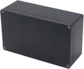 Project Box ABS Plastic Black Electrical Boxes IP65 Waterproof DIY Electronic Junction Box Power Enclosure 7.87 x4.72 x2.95 inch (200x120x75 mm)