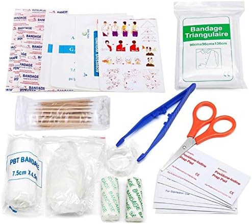 121 Piece First Aid Kit by Sirius Survival