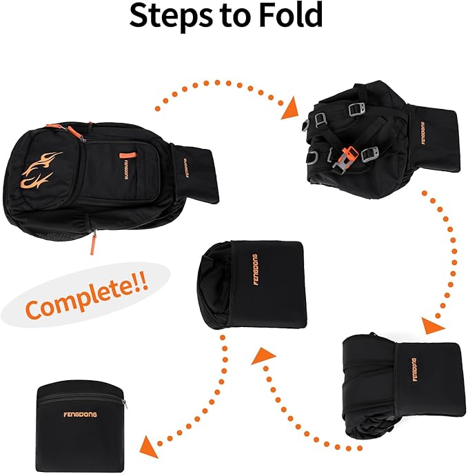 FENGDONG 35L Lightweight Foldable Waterproof Packable Travel Small Hiking Backpack Daypack for men women