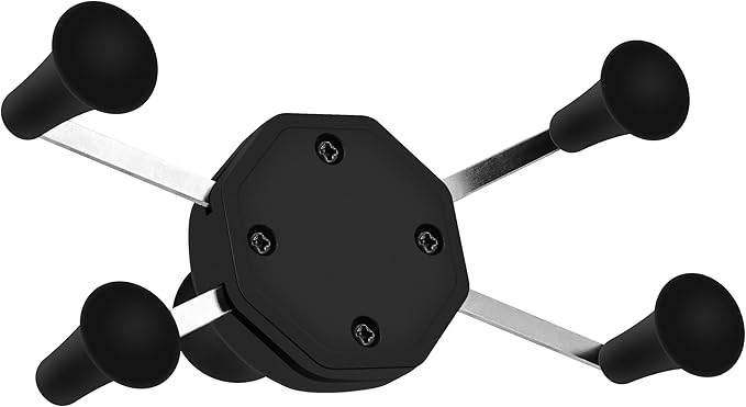Rubber Cap for X-Grip Mount Holder Compatible with RAM Bicycle Motorcycle Phone Holder Stand - Non-Slip Phone Mount Bracket Cap Replacement for X-Grip Rubber Cap RAP-UN-CAP-4U (4PCS Black)
