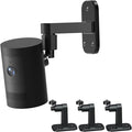 3Pack Camera Wall Mount,Compatible with R-ing Stick Up Cam Battery/Outdoor Cam Plus/Plug-in/Pro/Indoor Cam(1st Gen),360 Degree Adjustable No Drilling Mount for Outdoor Indoor Cameras,Black