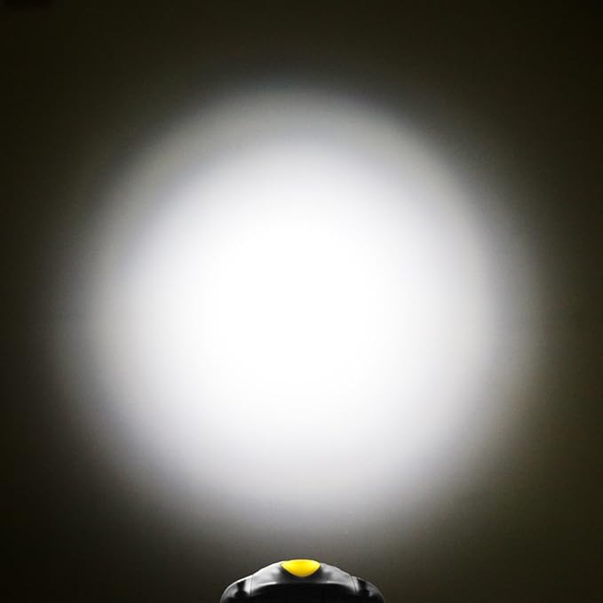 LED Headlamp, Spark, with Advanced Aspherical LED Lens, Brightest LED with140 Lumens Output, Energy Saving Design, 3 Packs