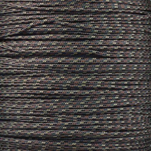 Paracord Planet 95lb Paracord – 1 Strand Type I Parachute Cord for Outdoors and DIY – Camo Pattern (50 ft)