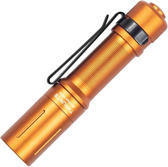 ThruNite Archer Mini Pocket EDC Pen Flashlight, USB-C Rechargeable Mini LED Flashlights, 405 Lumens Slim Pen Light with Clip for Inspection, Everyday Carry and Emergency Use