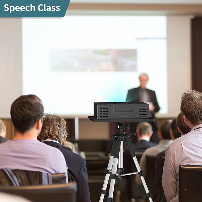 Facilife Projector Stand Tripod - Each Leg Height Can Be Adjusted Independently, Adjustable Height from 17.6 to 51.4 Inches