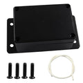 1 Pack Junction Box, 4 x 2.7 x 2 Inch IP65 Waterproof Project Box, ABS Plastic Electrical Project Case Power Junction Box with Fixed Ear for Outdoor (Black, 100 x 68 x 50 mm)