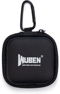 WUBEN G5 Flashlight Holster, EDC Mini Flashlight Pouch 75 * 75 * 30mm, Portable Storage Carry Case with Carabiner Clip for Outdoor Camping Hiking (Flashlight Not Included)