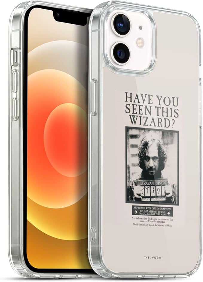 Head Case Designs Officially Licensed Harry Potter Sirius Black Poster Prisoner of Azkaban II Soft Gel Case Compatible with Apple iPhone 12 / iPhone 12 Pro