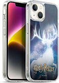 Head Case Designs Officially Licensed Harry Potter Stag Patronus Prisoner of Azkaban II Gel Case [Military Grade Protection] Compatible with Apple iPhone 14 Plus and Compatible with MagSafe