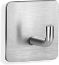 Emergency Fire Blanket Wall Hooks，Waterproof Stainless Steel Adhesive Hooks for Home Kitchen Bathroom Office and Outdoor (Silver, 1 Pack)