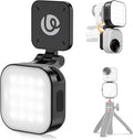 Ulanzi IN07 Mini Magnetic LED Vlogging Light for Insta360 GO Ultra Accessories, 1/4" Mount Waterproof 5600K CRI≥95 500mAh Rechargeable LED Fill Light Photography for Selfie Stick Vlog Video Recording