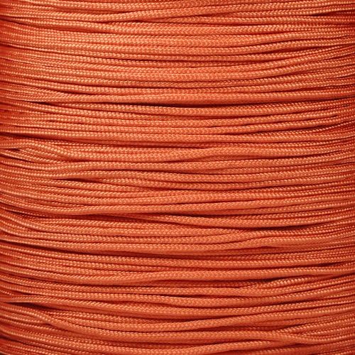 Paracord Planet 95lb Paracord – 1 Strand Type I Parachute Cord for Outdoors and DIY – International Orange (50 ft)