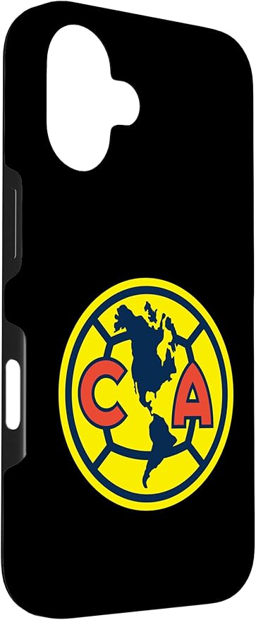 Club America Classic Crest Circle with Americas Map Case for iPhone 16