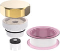 Vacuum Breaker Replacement Kit for VACVBKX1B Traditional Anti-Siphon Frost-Free Sillcock Valves Hose Bib Sillcock Valve Replacement Assembly for Outside Repair Accessories, Brass Cap