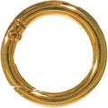 Paracord Planet Spring Gate O Rings – Available in 3/4 Inch and 1 Inch Sizes – Silver, Bronze, and Gold Color Options (10 Pack, 3/4 Inch, Gold)