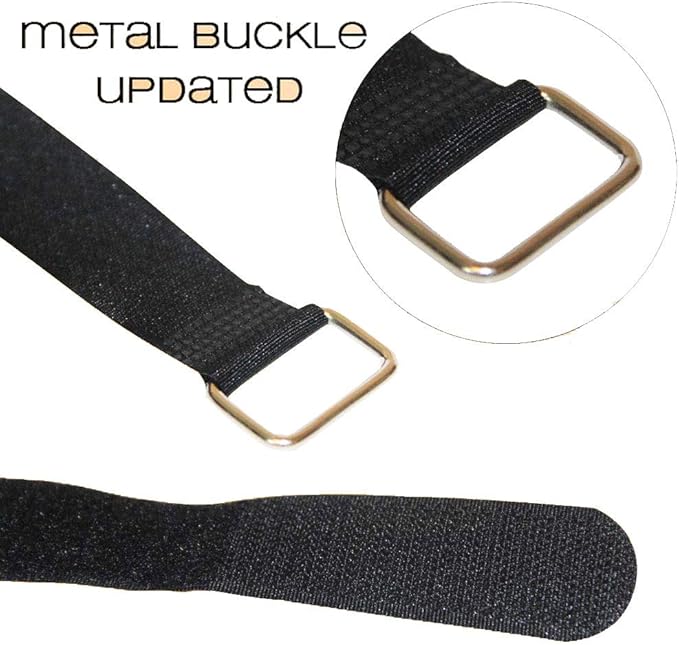Hook And Loop Straps 10 Pack 50 inch Straps，Reusable Cable Strap,Management Adjustable Multipurpose Hook And Loop Securing Straps