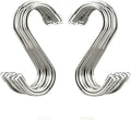 20 Pack 3.4" S Shaped Hooks Stainless Steel Metal Hangers Hanging Hooks for Kitchen, Work Shop, Bathroom, Garden