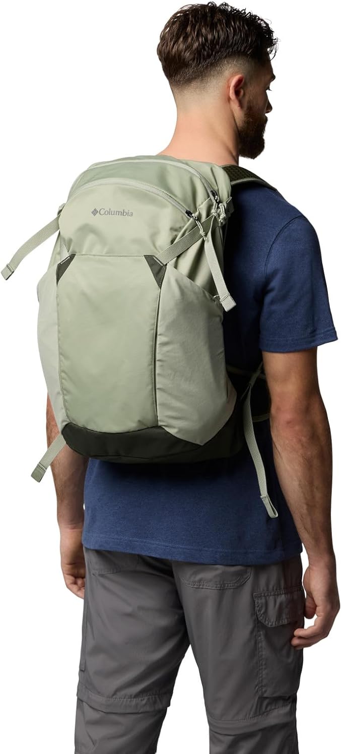 Columbia Unisex Blackcomb Ridge 30L Backpack, Safari/Greenscape, L/XL
