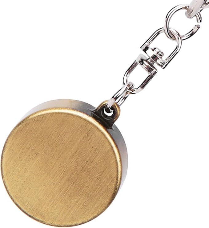 Mini Compass Keyring, 2Pcs Vintage Portable Zinc Alloy Compact Pocket Compass Keychain for Outdoor Navigation Tools, Handheld Compass